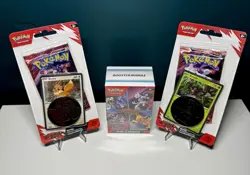 Pokemon TCG Destined Rivals Sealed Lot - Booster Bundle And Eevee Zarude Blister - Image 1