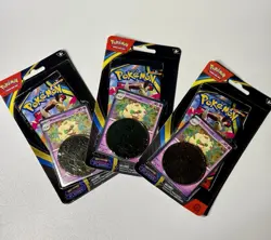 X3 LOT Pokemon: Phantasmal Flames Blister Booster Pack Whimsicott - Sealed - Image 1
