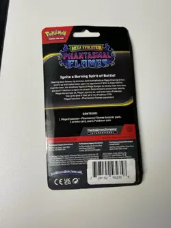 X3 LOT Pokemon: Phantasmal Flames Blister Booster Pack Whimsicott - Sealed - Image 2