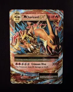 M Charizard EX 13/108 EVOLUTIONS (NEAR MINT) Pokemon - Ready to Ship - Image 1