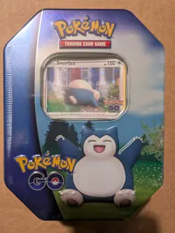 Pokemon TCG - Pokemon GO Tin - Snorlax Brand New Factory Sealed! - Image 1