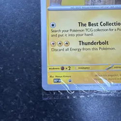 Pokemon Natural History Museum Jumbo Promo - Pikachu At The Museum(Slight Curve) - Image 5