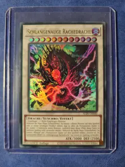 Yu-Gi-Oh! Schlangenauge Rachedrache • ALIN-DE040 • Ultra Rare • Deutsch • NM - Image 1