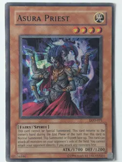 Asura-Priester LOD-071 Super Rare EN VG YUGIOH - Image 1