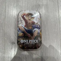 One Piece TCG TS-02 Tin (Monkey D. Luffy Art - OP-13) - Brand New Sealed - Image 1