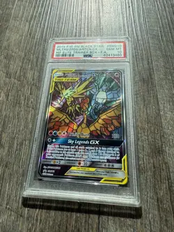 Moltres Zapdos Articuno GX #SM210 PSA 10 Gem Mint Black Star Promo Pokemon Card - Image 2