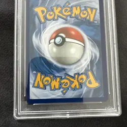 2016 POKEMON XY EVOLUTIONS #110 FLYING PIKACHU PSA 9 Mint (cracked) - Image 5