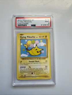 2016 Pokemon XY Evolutions Flying Pikachu 110/108 PSA 9 MINT - Image 1