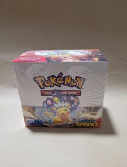 Pokemon TCG Scarlet and Violet Surging Sparks Booster box 36 packs New Sealed - Image 1