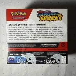 Surging Sparks Booster Box - Scarlet & Violet Pokemon TCG (36 Packs) New/Sealed - Image 3