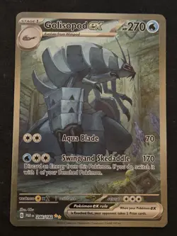 Golisopod EX 246/182 Paradox Rift Special Illustration Rare NM Pokemon TCG Card - Image 1