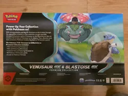 Pokemon TCG: Venusaur ex & Blastoise ex Premium Collection - New & Sealed - Image 2