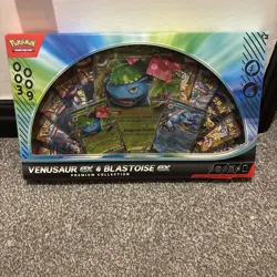 Pokemon TCG: Venusaur ex & Blastoise ex Premium Collection - New & Sealed - Image 1