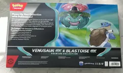 Venusaur EX & Blastoise EX Premium Collection Pokemon TCG NEW SEALED - Image 2