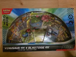 Pokemon TCG: Venusaur ex & Blastoise ex Premium Collection - New & Sealed - Image 1
