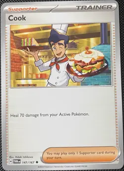 Cook 147/167 Sv06: Twilight Masquerade Regular - Pokemon Card - Image 1