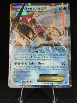 🔥🔥Pokemon TCG XY Breakpoint Gyarados EX Ultra Rare Holo Card 26/122🔥🔥 - Image 1