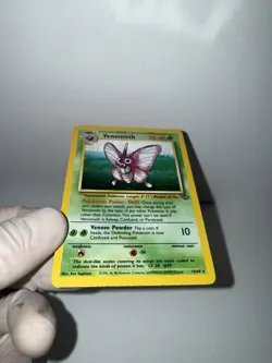 Pokemon Venomoth Jungle Holo Rare 13/64 Unlimited English 1999 70 HP WOTC Card - Image 3