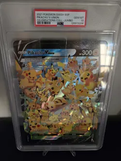 PSA 10 Pikachu V-UNION Jumbo Cards Holo - Image 1