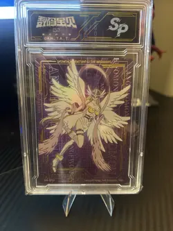 Digimon Angewomon SP Foil Card Digimon Adventure 02 The Beginning DM-SP12 CCG - Image 1