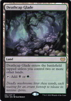 MTG Deathcap Glade (261) | NM | Innistrad: Crimson Vow {VOW} - Image 1