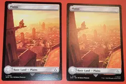 2X PLAY SET/MTG - MAGIC *PLAINS-BASIC-LAND* NM #102 REGULAR FINISH, ACR FULL ART - Image 1