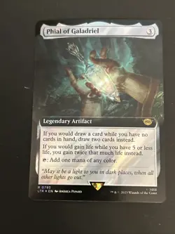 Phial of Galadriel (Extended Art) (Surge Foil) Universes Beyond: the LOTR NM-M - Image 1