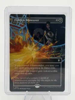 Flawless Maneuver 0692 (Borderless) Commander Masters Regular MTG - Image 1