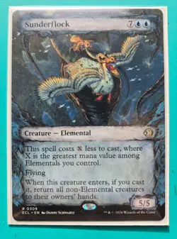 Sunderflock (Showcase) Lorwyn Eclipsed Regular NM - Image 1