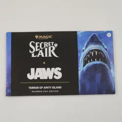 Magic The Gathering Secret Lair x Jaws Terror of Amity Island Rainbow Foil Set - Image 1