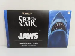 2025 Magic Gathering Secret Lair x Jaws Terror of Amity Island Rainbow Foil Box - Image 1
