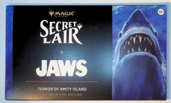 MTG Secret Lair x Jaws: Terror of Amity Island Rainbow Foil - Brand New Sealed - Image 1