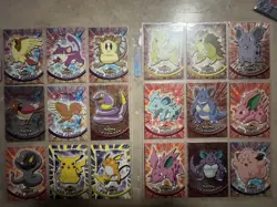 Insane Topps Pokemon Trading Cards Collection Kept In Binder - Image 2