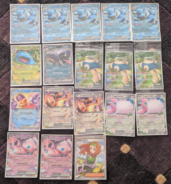 English Scarlet 151 Pokemon Cards Rare - Bulk Lot - Insane value! - Image 1