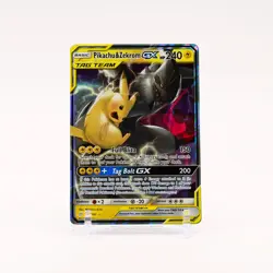Pikachu & Zekrom GX - 33/181 Team Up Ultra Rare Pokemon - LP - Image 1