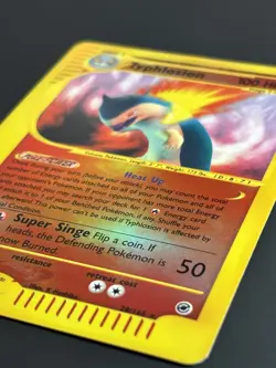 Typhlosion - 28/165 - Holo Rare Expedition Base Set - Pokemon Card - LP - Image 3