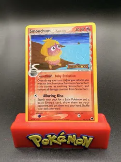 Smoochum 64/101 - EX Dragon Frontiers Stamped Reverse Holo Rare Pokemon TCG NM - Image 1
