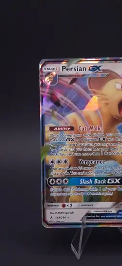 🔥 Persian GX 149/214 - Unbroken Bonds - Ultra Rare NM - Pokemon TCG - Giovanni - Image 3