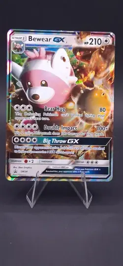 🔥 Bewear GX SM34 - Black Star Promo - Ultra Rare Holo - NM - Pokemon TCG 2017 - Image 1