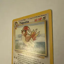 Pokemon TCG Pidgeotto 22/102 Base Set Regular Rare Unlimited WOTC Vintage LP - Image 3