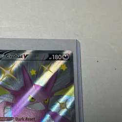 Pokemon TCG Crobat V Sword & Shield SWSH098 Holo Promo In Toploader - Image 2