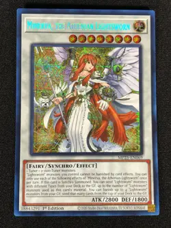 Yugioh Minerva, The Athenian Lightsworn MP25-EN069 1st Secret (NM) - Image 1