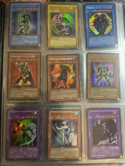 Yugioh Binder Vintage 1st Edition Secret elemental hero collector collection - Image 1