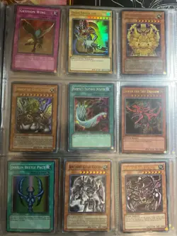 Yugioh Binder Vintage 1st Edition Secret elemental hero collector collection - Image 3