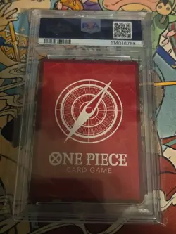 Smoker OP10-001 Alt Art Leader PSA 10 royal blood one piece trading card - Image 4