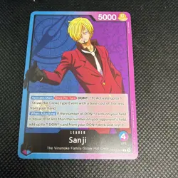 Lot Of 4 One Piece TCG Leader Cards - Image 4