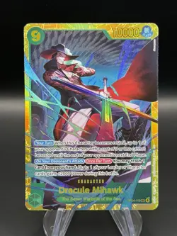 Dracule Mihawk | OP14-119 | One Piece | The Azure Sea’s Seven | Foil | SEC - Image 1