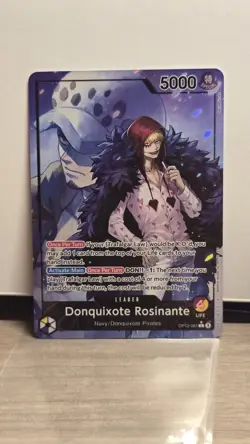 Donquixote Rosinante (OP12-061) (Alt Art Leader) - Legacy of the Master (OP12) - Image 1