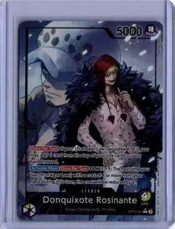 Donquixote Rosinante (OP12-061) (Alt Art Leader) - Legacy of the Master (OP12) - Image 1
