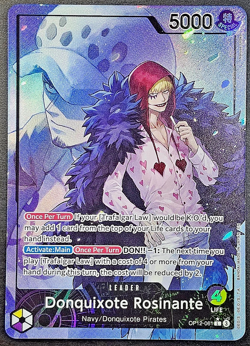 Donquixote Rosinante (OP12-061) (Alt Art Leader) - Legacy of the Master (OP12) - Image 1